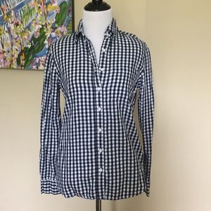 LAST CALL 🎉 Navy gingham button down